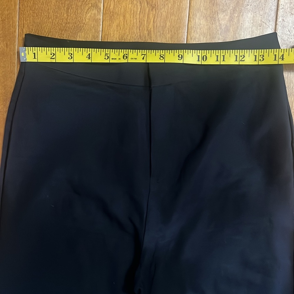 Love Tree Black Flare Boot Cut Mid-Rise Pants Size M Work Office Classic - Picture 8 of 10